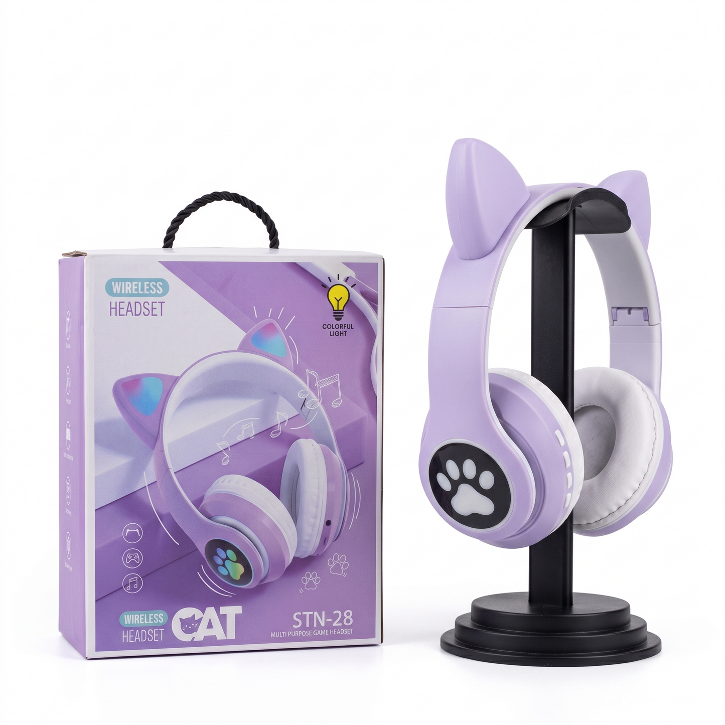 STN-28 Wireless Cat Ear Headphones.