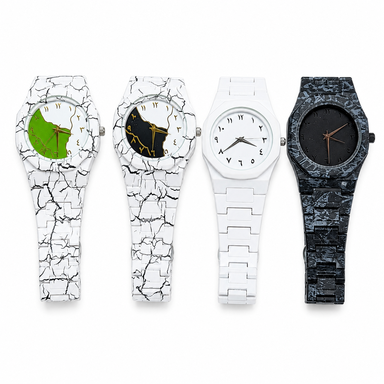 Aura Polycarbon Analog Watch – Olive Green