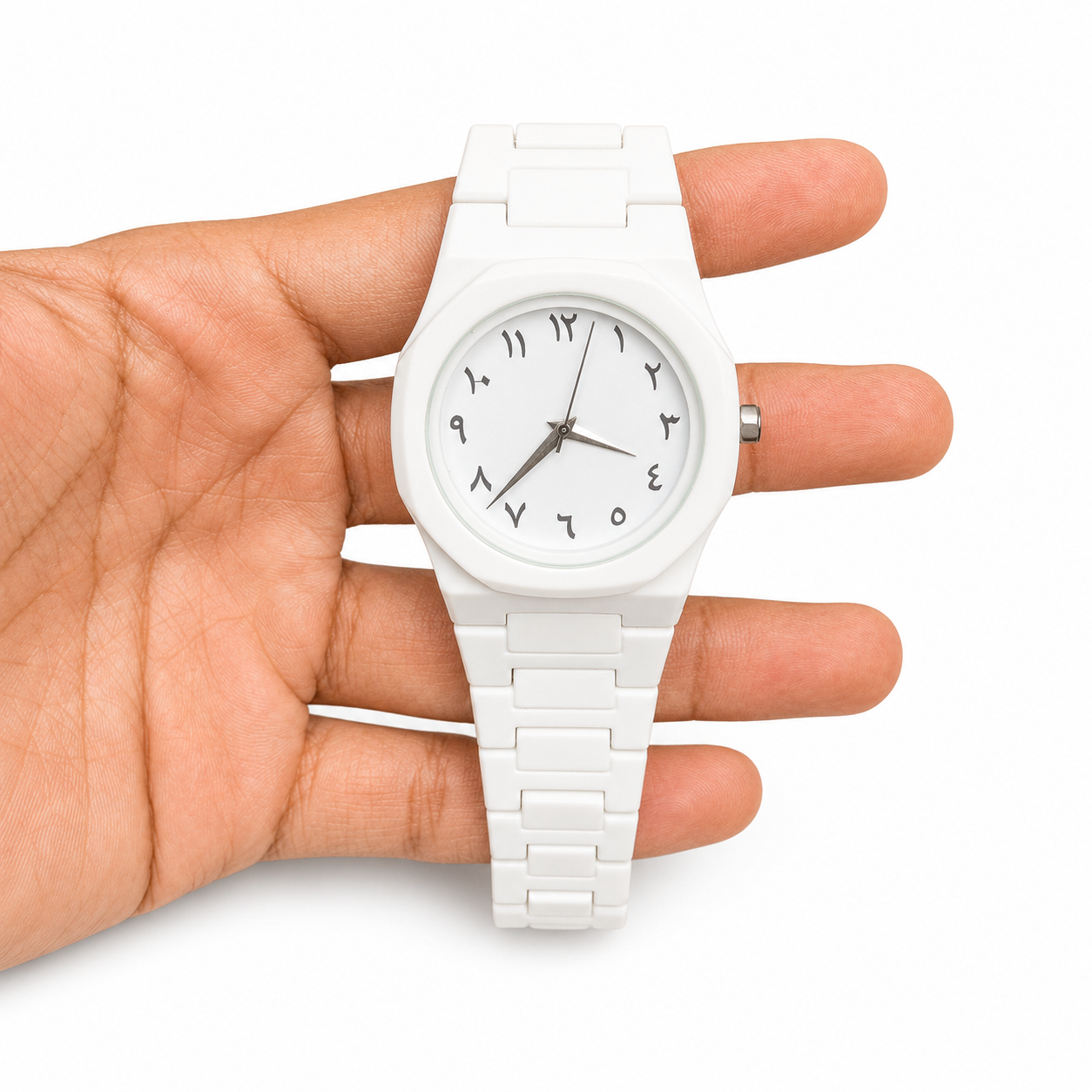 Aura Polycarbon Analog Watch – Olive Green