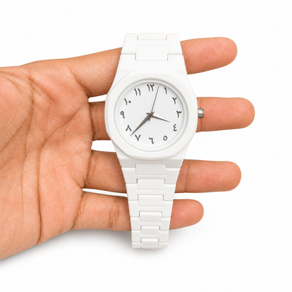 Aura Polycarbon Analog Watch – Olive Green