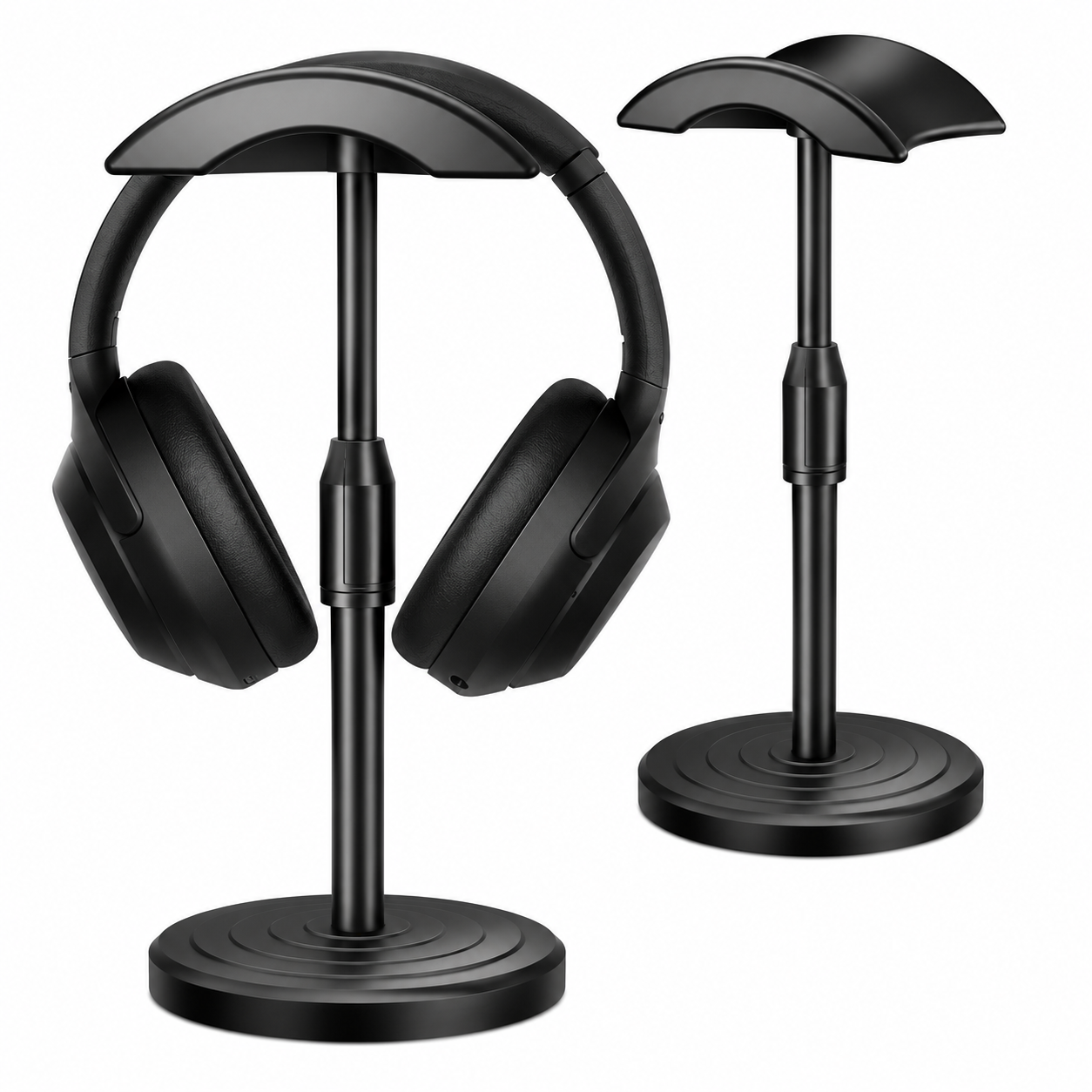 Premium Aluminum Headphone Stand – Universal Headset Holder