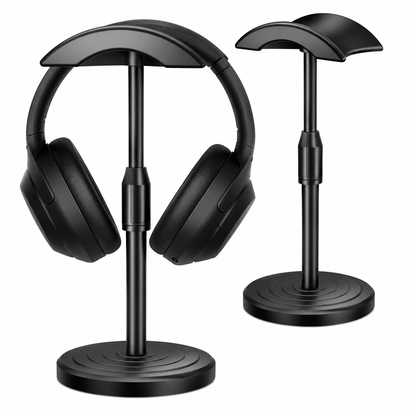 Premium Aluminum Headphone Stand – Universal Headset Holder