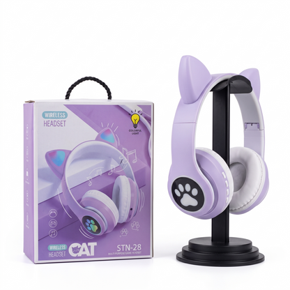 STN-28 Wireless Cat Ear Headphones.