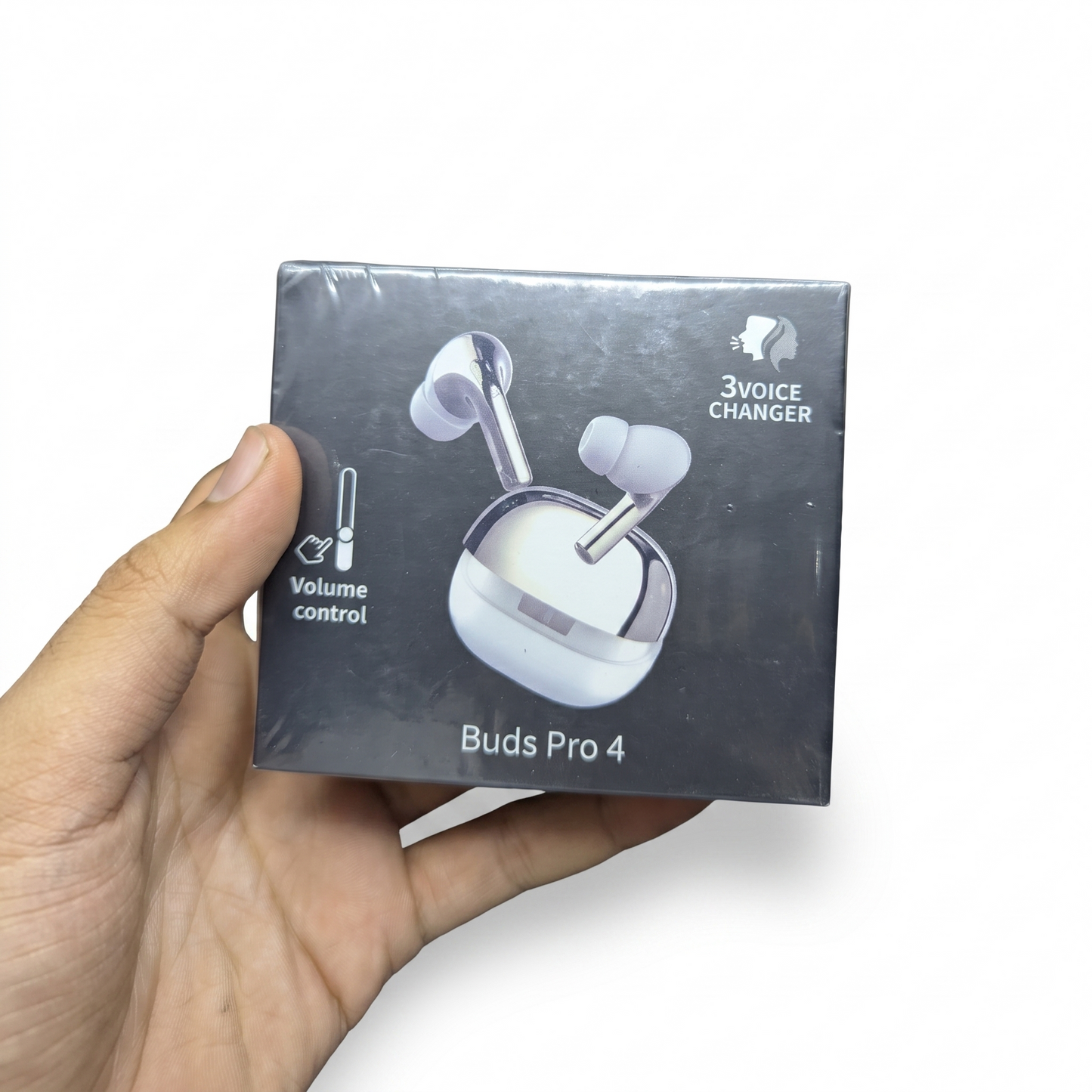 AirPods Pro 4 Wireless Earbuds – Bluetooth 5.4, Voice Changer & Type-C Charging