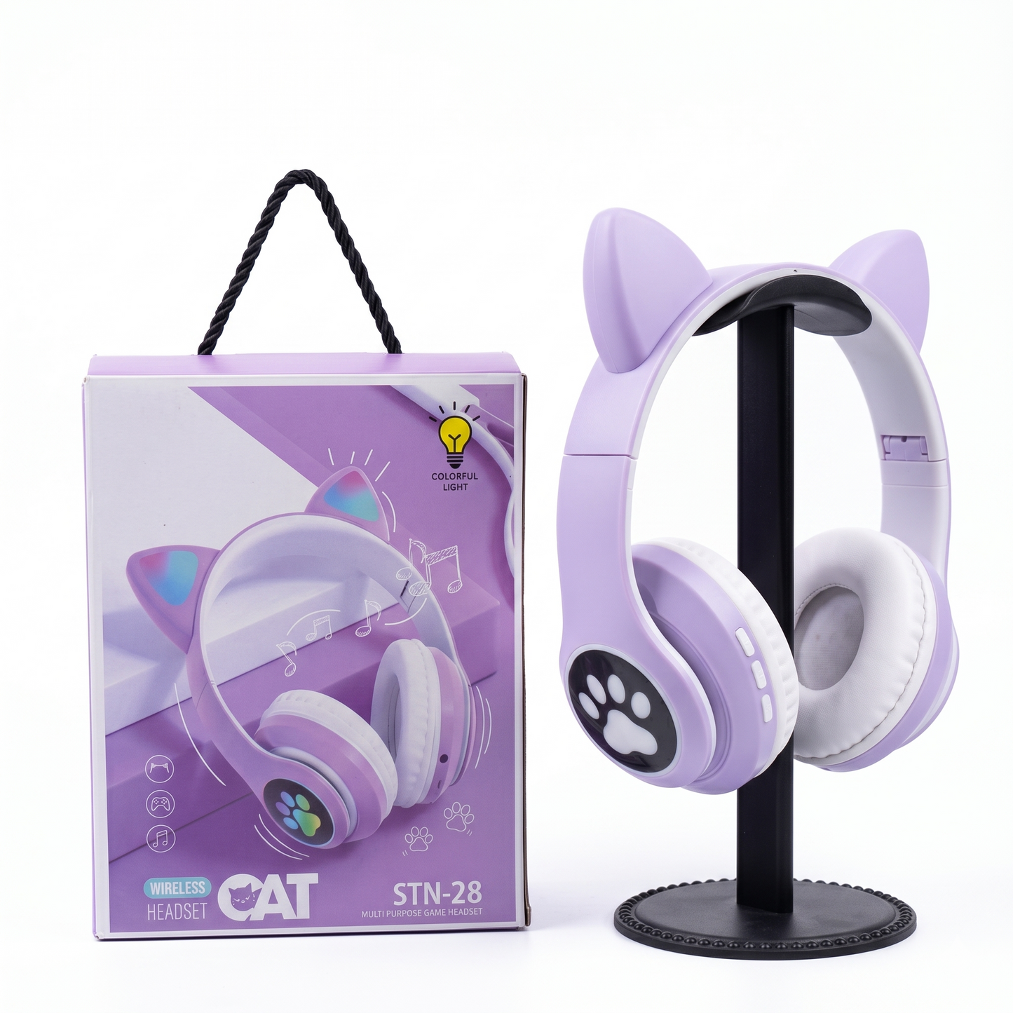 STN-28 Wireless Cat Ear Headphones.