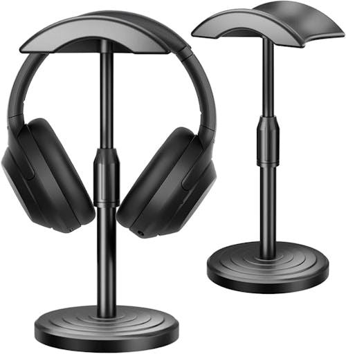 Premium Aluminum Headphone Stand – Universal Headset Holder