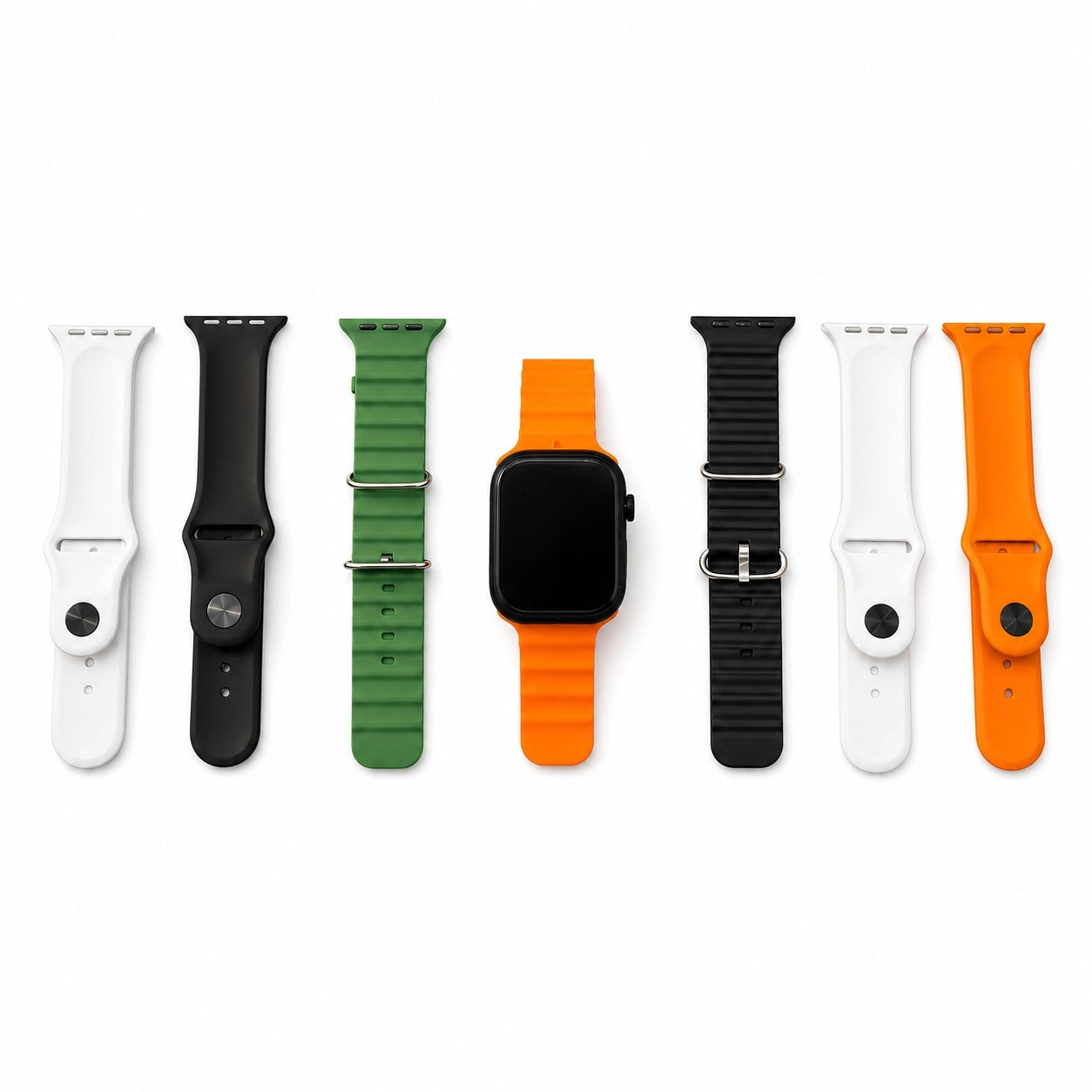 Max 406 Series 11 Smart Watch with 7 Interchangeable Straps | Bluetooth Calling Fitness Smartwatch