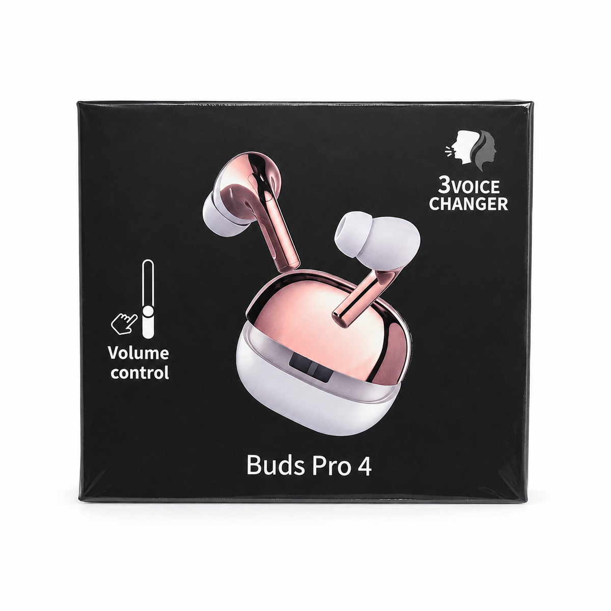 AirPods Pro 4 Wireless Earbuds – Bluetooth 5.4, Voice Changer & Type-C Charging