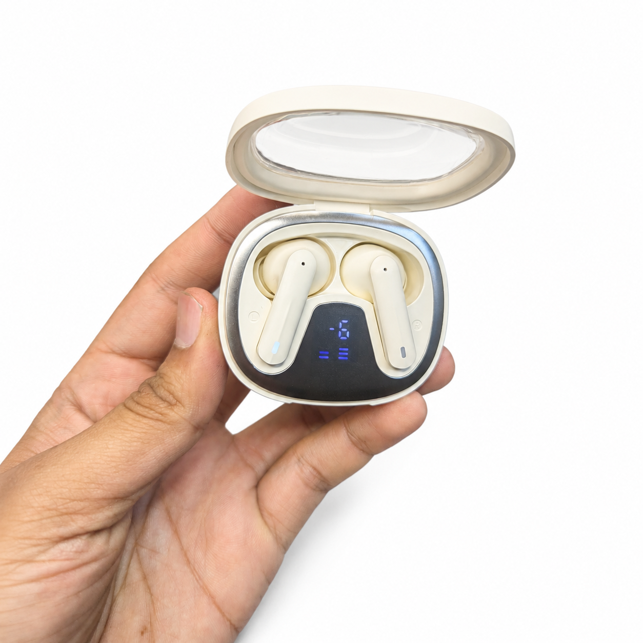 Toocki TWS Gaming Bluetooth 5.3 Earbuds with LED Display Case