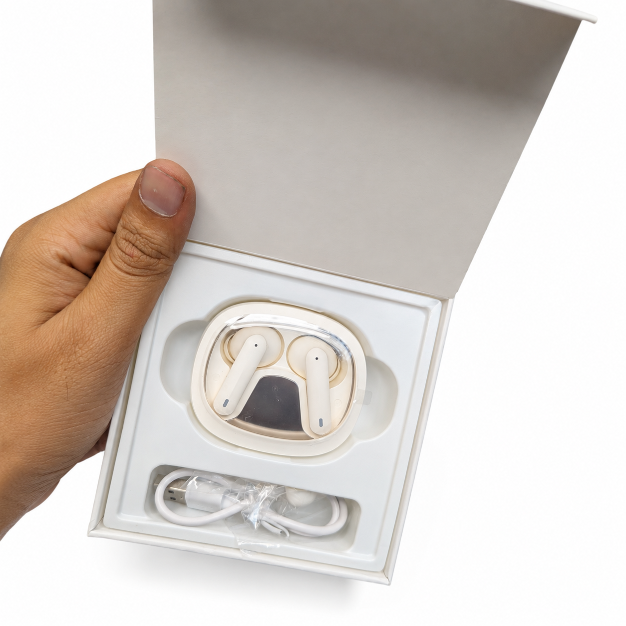 Toocki TWS Gaming Bluetooth 5.3 Earbuds with LED Display Case