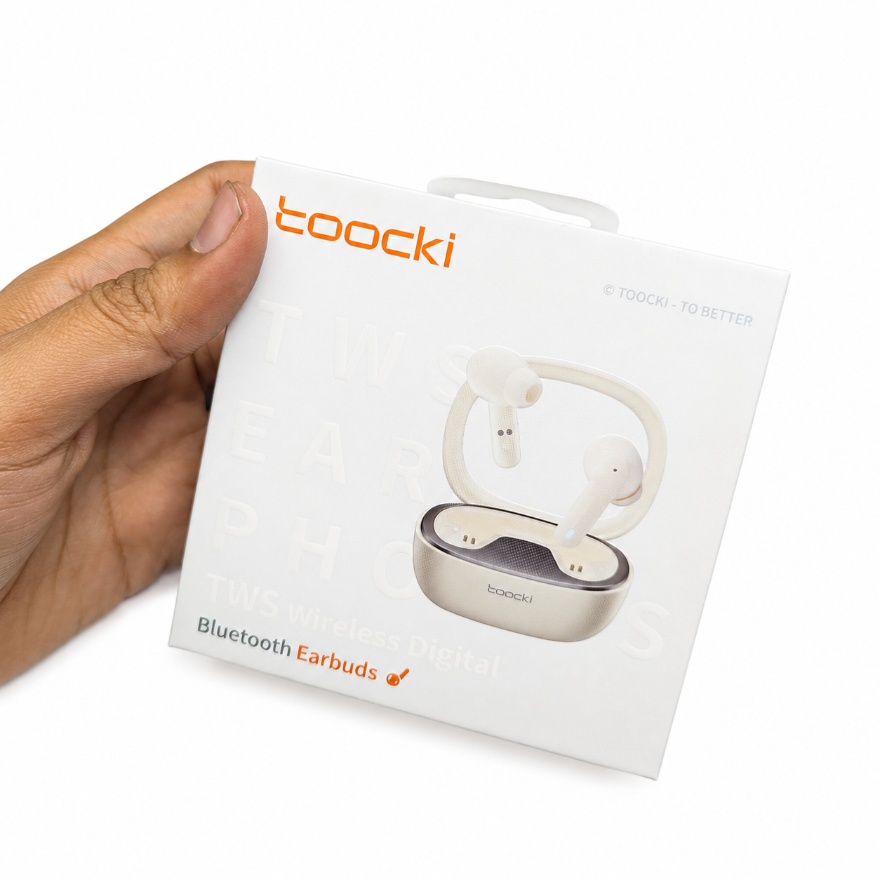 Toocki TWS Gaming Bluetooth 5.3 Earbuds with LED Display Case